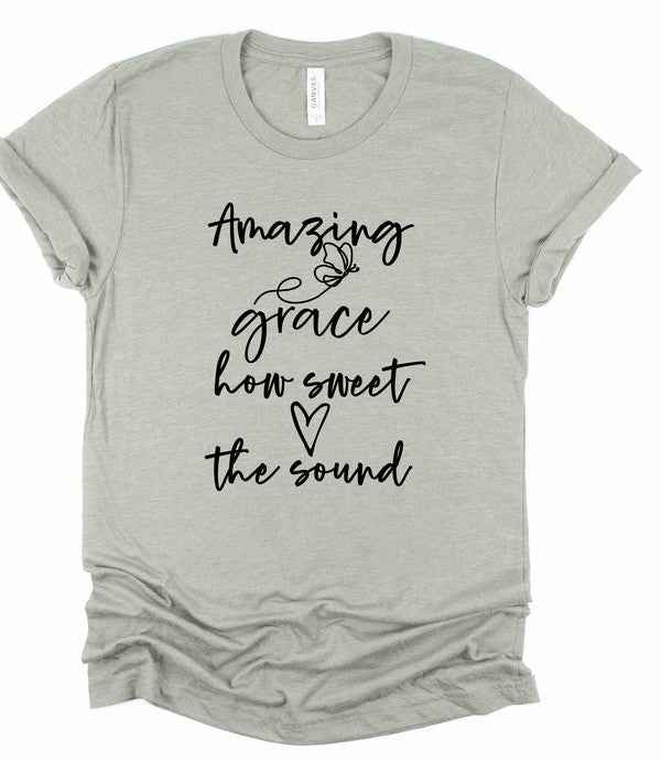Amazing Grace Bella Canvas Graphic Tee