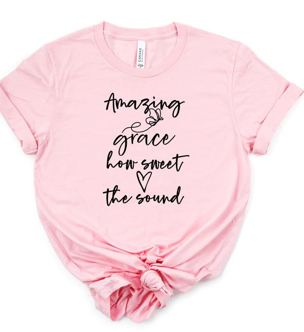 Amazing Grace Bella Canvas Graphic Tee