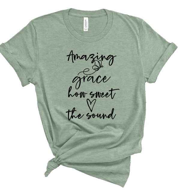 Amazing Grace Bella Canvas Graphic Tee