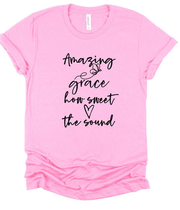 Amazing Grace Bella Canvas Graphic Tee