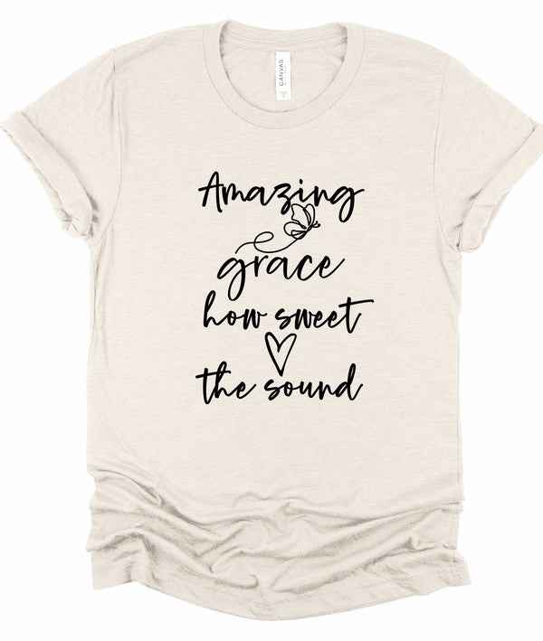 Amazing Grace Bella Canvas Graphic Tee