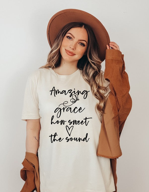 Amazing Grace Bella Canvas Graphic Tee