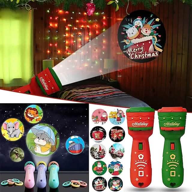 24 Patterns Christmas Flashlight Projection Lamp by DailySale