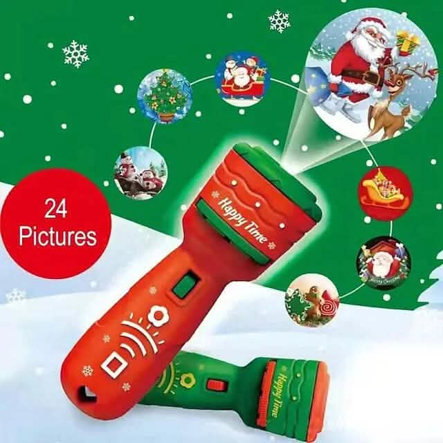 24 Patterns Christmas Flashlight Projection Lamp by DailySale