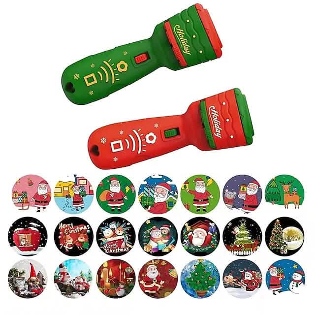 24 Patterns Christmas Flashlight Projection Lamp by DailySale