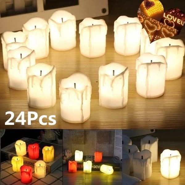 24-Piece: LED Flameless Candle by DailySale