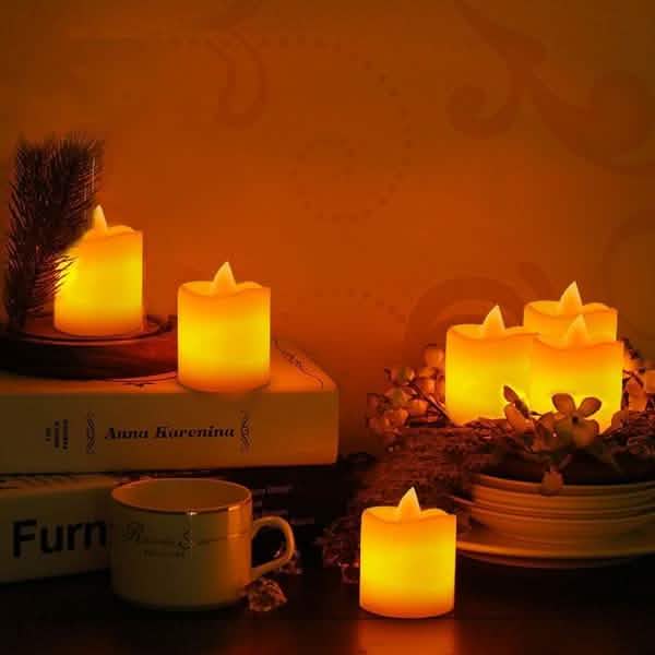 24-Piece: LED Flameless Tea Light Candle by DailySale