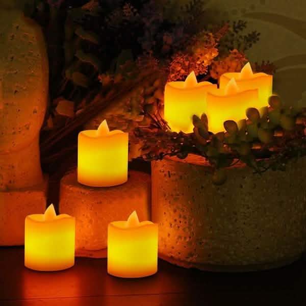 24-Piece: LED Flameless Tea Light Candle by DailySale