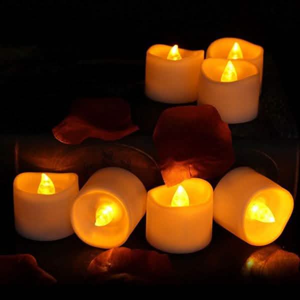 24-Piece: LED Flameless Tea Light Candle by DailySale