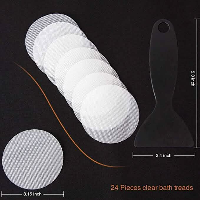 24-Piece: Non-Slip Bathtub Stickers by DailySale