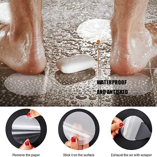 24-Piece: Non-Slip Bathtub Stickers by DailySale