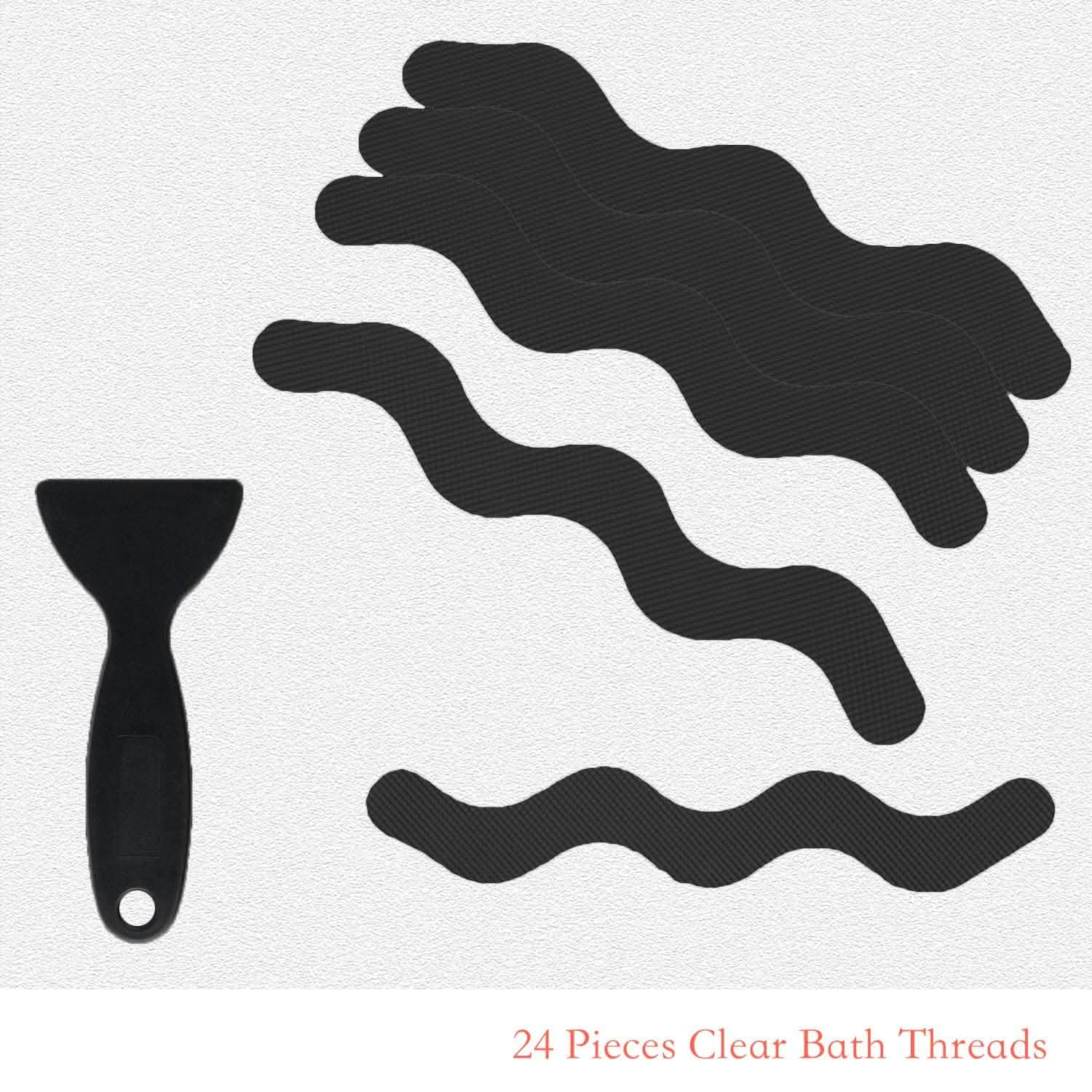 24-Piece: Safe Tub Strips Adhesive Non-Slip Shower Stickers Set by DailySale