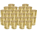 24-Pieces Gold Votive Tealights Candle Holder Mercury Glass by DailySale