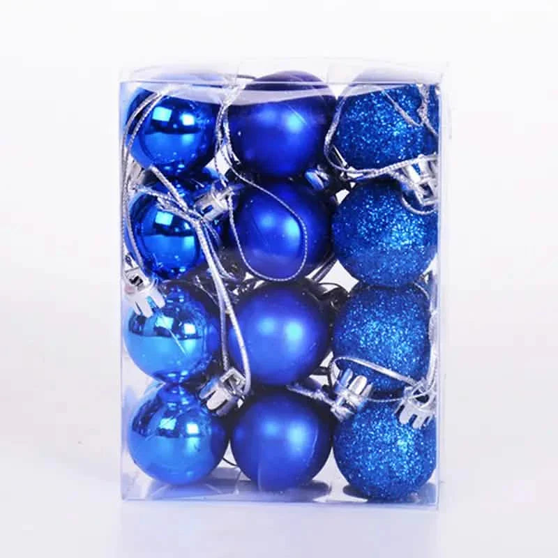 24-Pieces: Sparkling Christmas Balls by DailySale