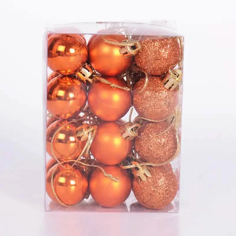 24-Pieces: Sparkling Christmas Balls by DailySale