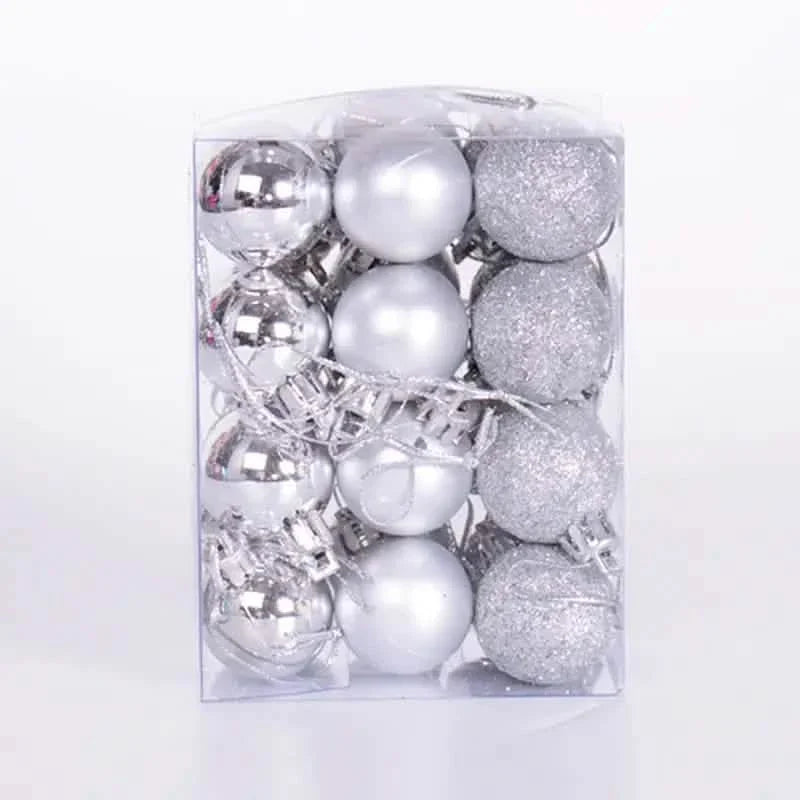 24-Pieces: Sparkling Christmas Balls by DailySale