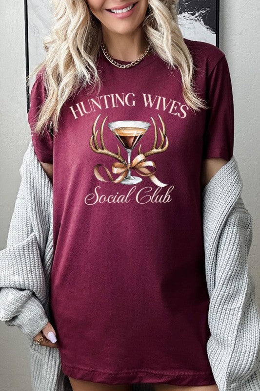 Hunting Wives Social Club Graphic Tee