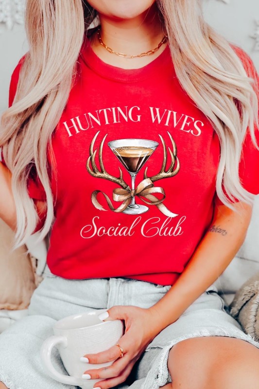 Hunting Wives Social Club Graphic Tee