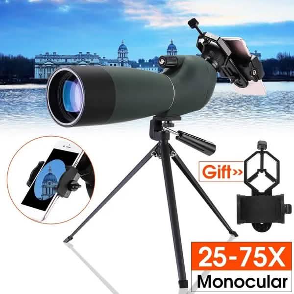 25-75X70 Night Vision HD Waterproof Telescope by DailySale