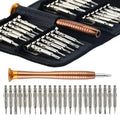 25-Piece Set: Precision Tool Repair Kit with Leather Case by DailySale