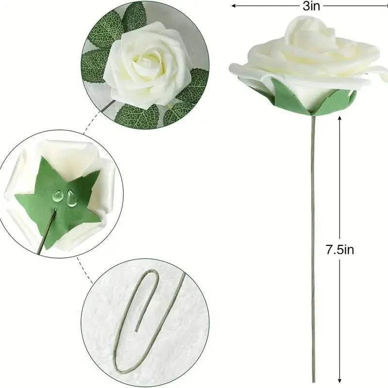 25-Pieces: Floroom Artificial Flowers by DailySale