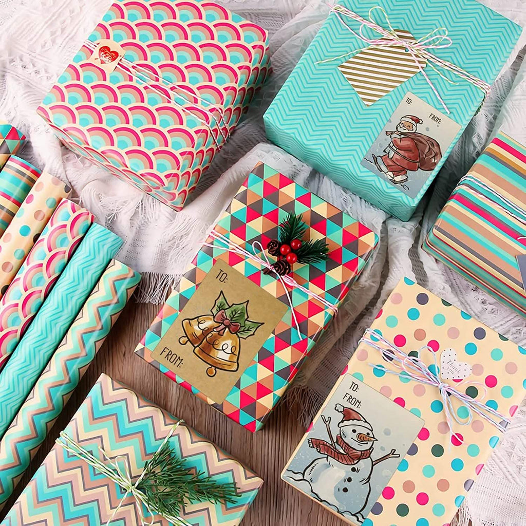 250-Pieces: Christmas Gift Tags Self Adhesive Labels Stickers 250 Pieces by DailySale