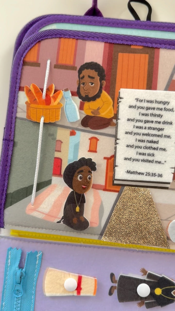 My Pray & Play Busy Book - God's Princesses by Saintly Heart