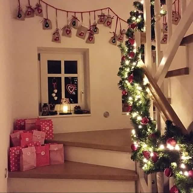 2.7 Meter Christmas Rattan Garland Decorative by DailySale