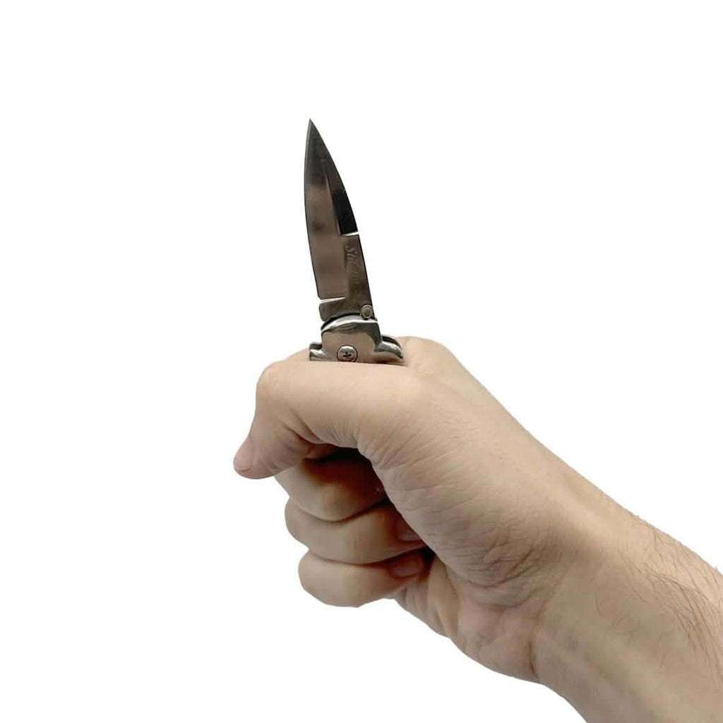 2-Pack: 3.25" Stiletto Automatic Spring Assisted Knife by DailySale