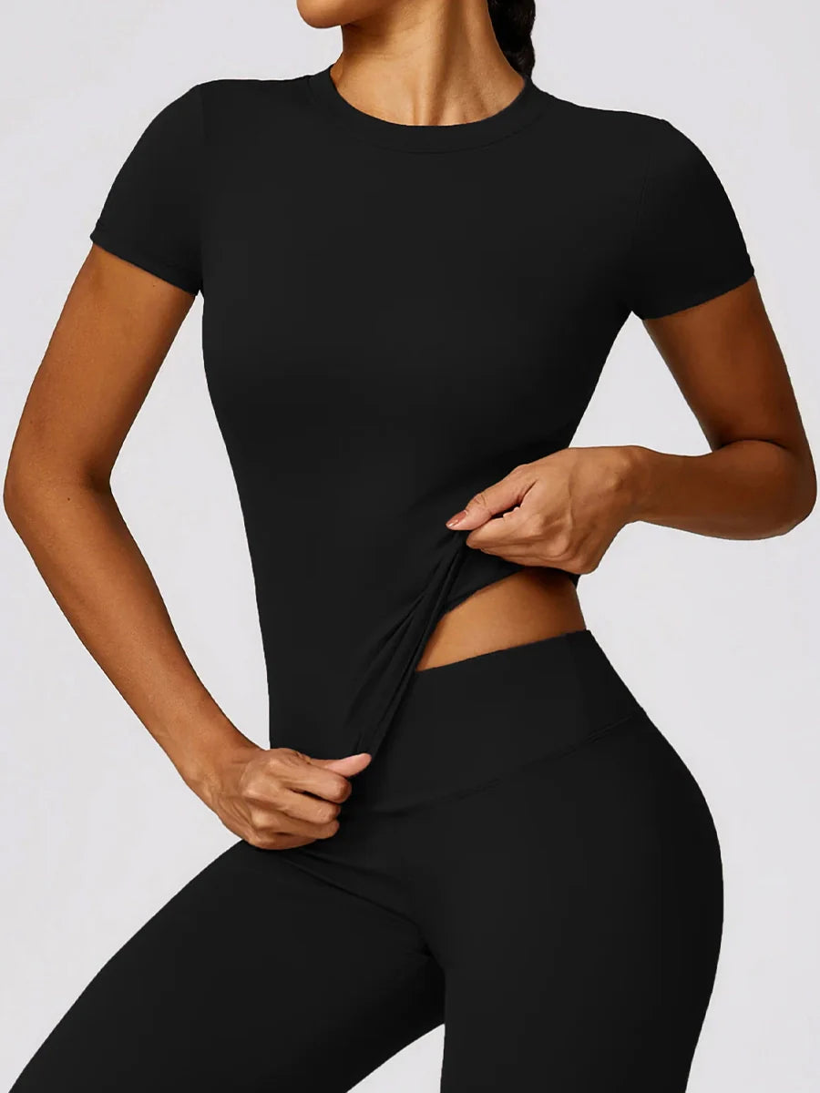 Active Slim Short Sleeve - Goddess Imports Marketplace