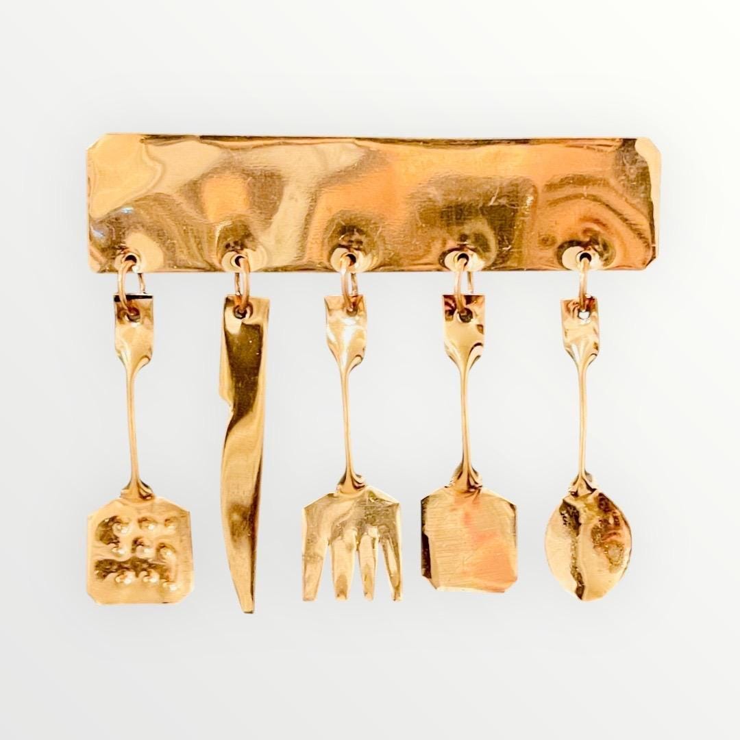 2x Mexican Miniature Utensil Magnet & Keychain 2 Utensilios en Miniatura Mexicano 1 Iman y 1 Llavero by Chica Mexico