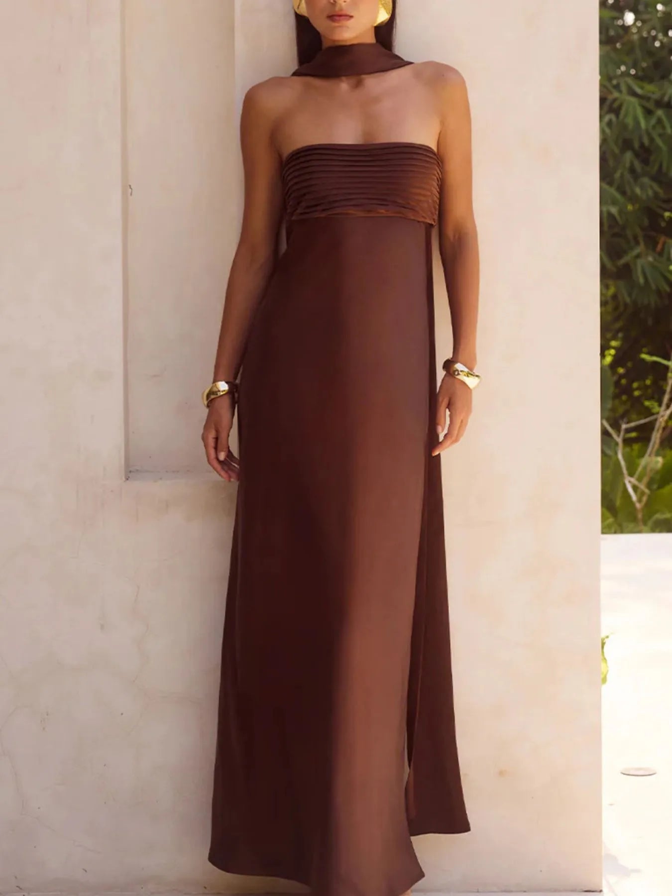 Tube Mermaid Maxi Dress by Shopiebay