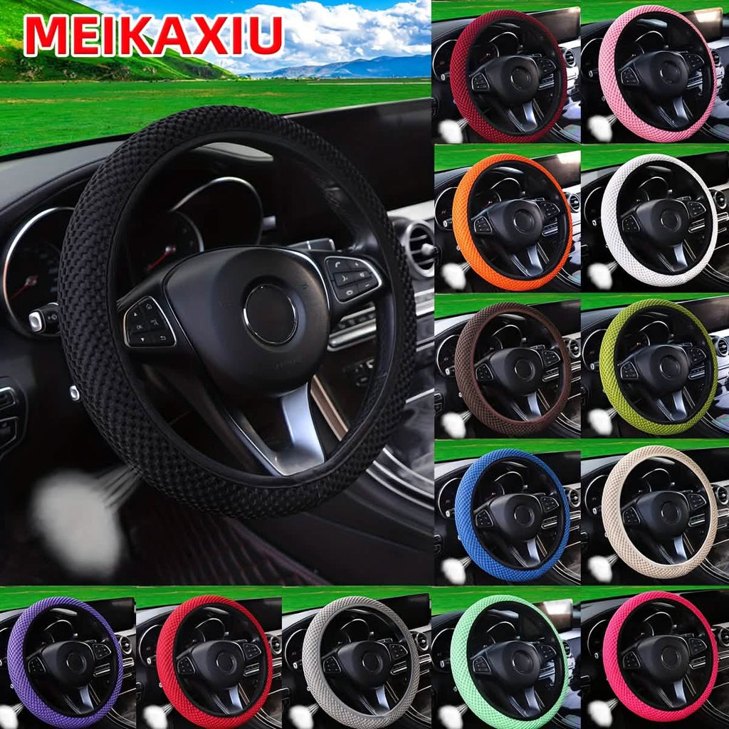 Breathable Comfortable Non-slip Mesh Steering Wheel Cover by DailySale