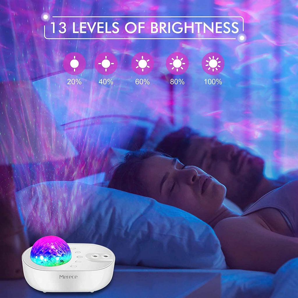 3-in-1 Galaxy Night Light Projector with Remote Control by DailySale