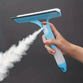 3-in-1 Handheld Glass Cleaner with Scraper & Sprayer - Versatile Window Wipe by DailySale