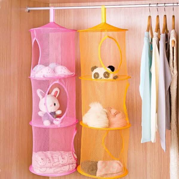3-Layer Shelf Hanging Storage Net by DailySale