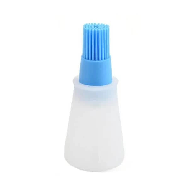 3-Pack: 2.2oz Silicone BBQ Oil Bottle Brush with Flat-Bottom Design by DailySale