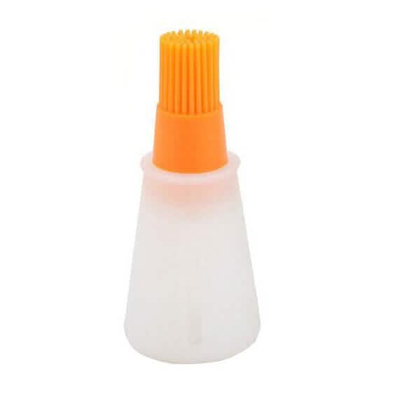 3-Pack: 2.2oz Silicone BBQ Oil Bottle Brush with Flat-Bottom Design by DailySale