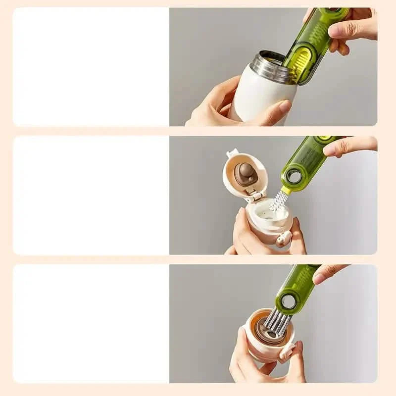 3-Pack: 3-in-1 Tiny Bottle Cup Lid Detail Brush by DailySale