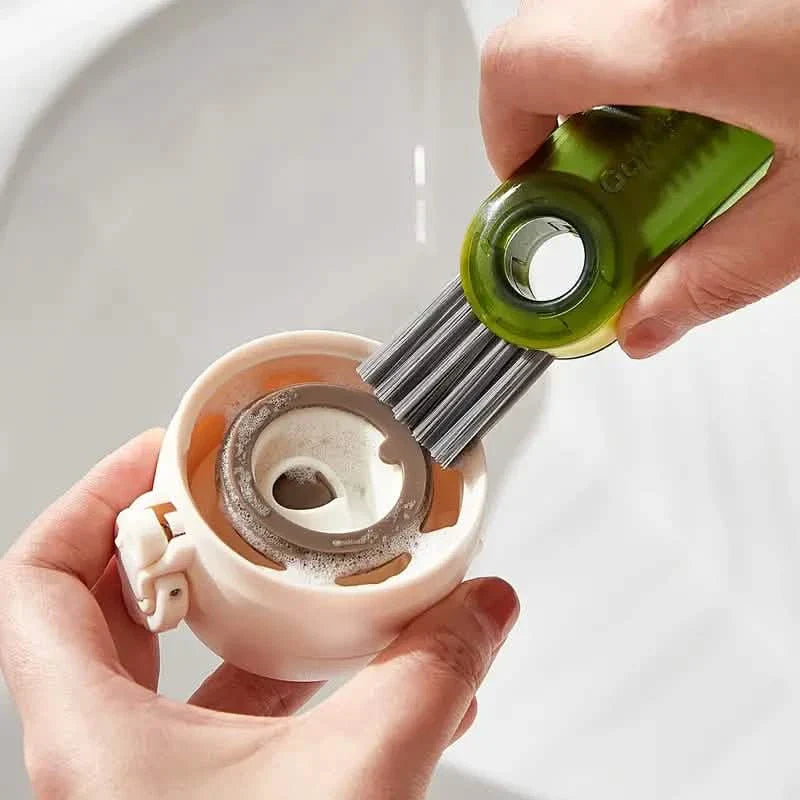 3-Pack: 3-in-1 Tiny Bottle Cup Lid Detail Brush by DailySale