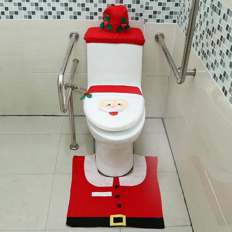 3-Pack: Christmas Fancy Christmas Home Bathroom Decor Set by DailySale