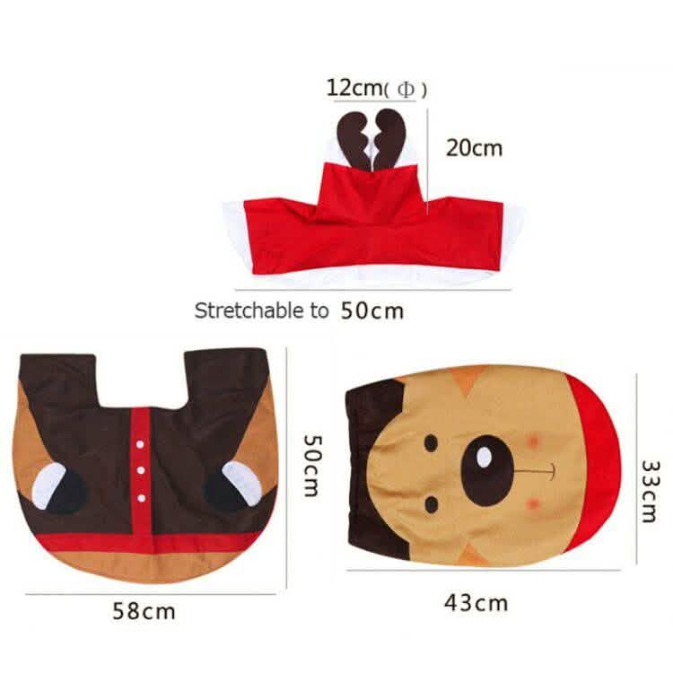 3-Pack: Christmas Fancy Christmas Home Bathroom Decor Set by DailySale