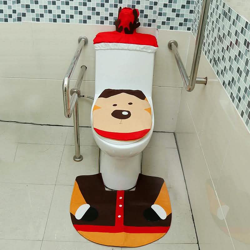 3-Pack: Christmas Fancy Christmas Home Bathroom Decor Set by DailySale