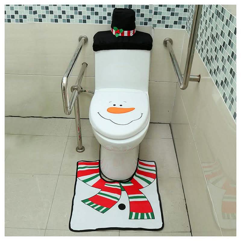 3-Pack: Christmas Fancy Christmas Home Bathroom Decor Set by DailySale