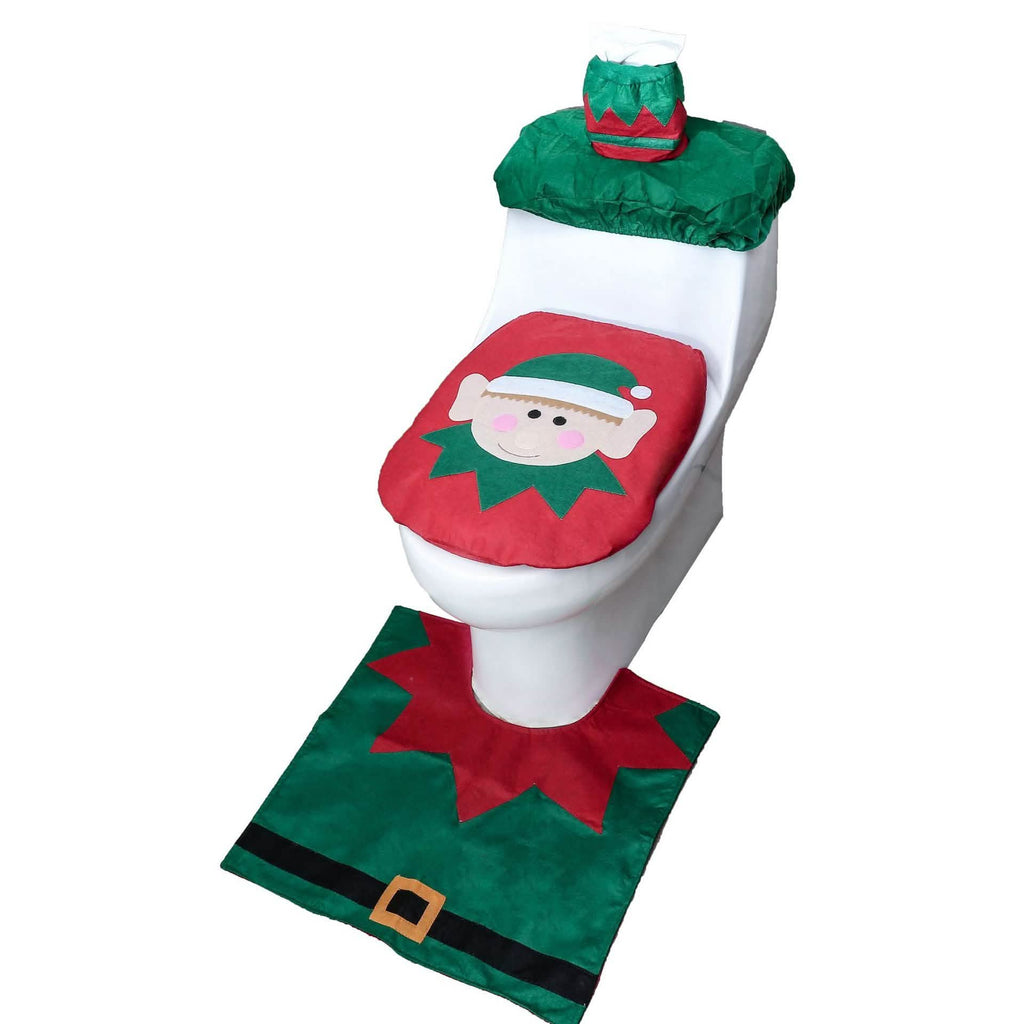 3-Pack: Christmas Fancy Christmas Home Bathroom Decor Set by DailySale