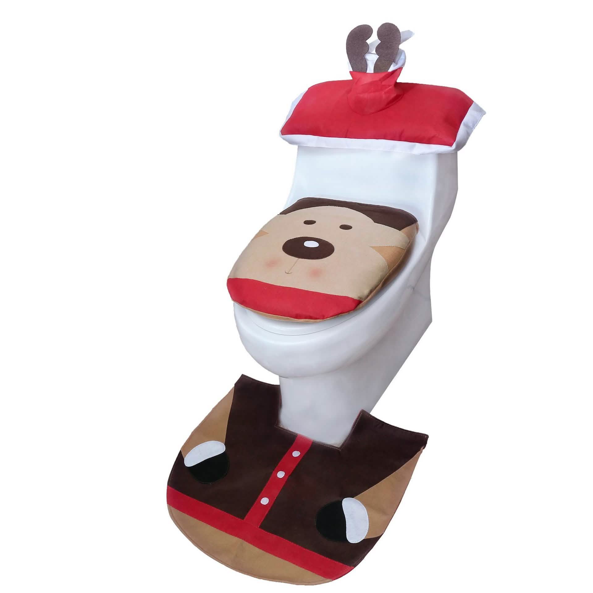 3-Pack: Christmas Fancy Christmas Home Bathroom Decor Set by DailySale
