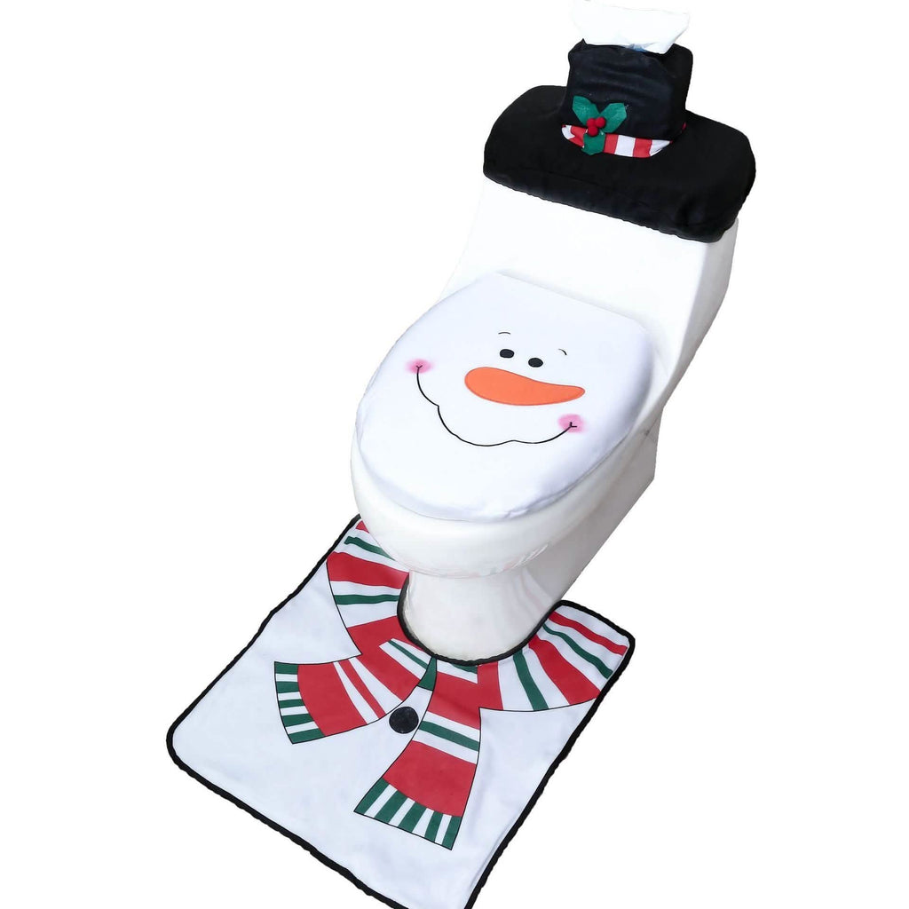 3-Pack: Christmas Fancy Christmas Home Bathroom Decor Set by DailySale