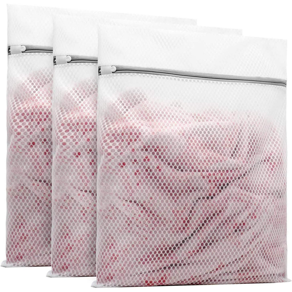 3-Pack: Durable Honeycomb Mesh Laundry Bags by DailySale