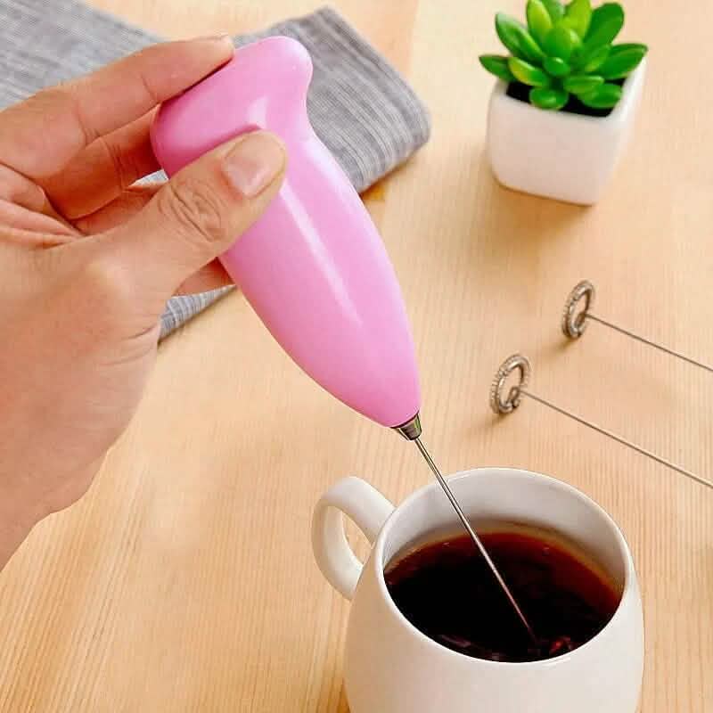 3-Pack: Electric Milk Frother Handheld Whisk by DailySale