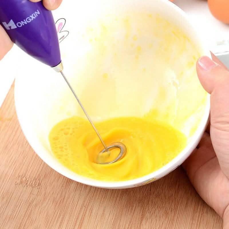 3-Pack: Electric Milk Frother Handheld Whisk by DailySale